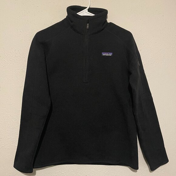 Patagonia Women's Better Sweater 1\4 Zip Slim Fit Pullover College Football ESPN - Picture 2 of 10